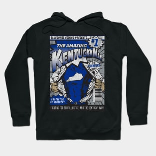 Kentucky Superhero Comic Book Hoodie